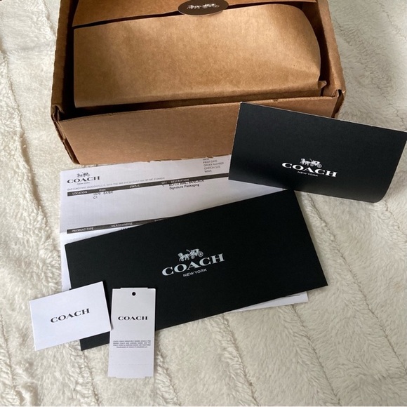 Coach Billfold Wallet Black Pebble Leather 1579 - Picture 3 of 16